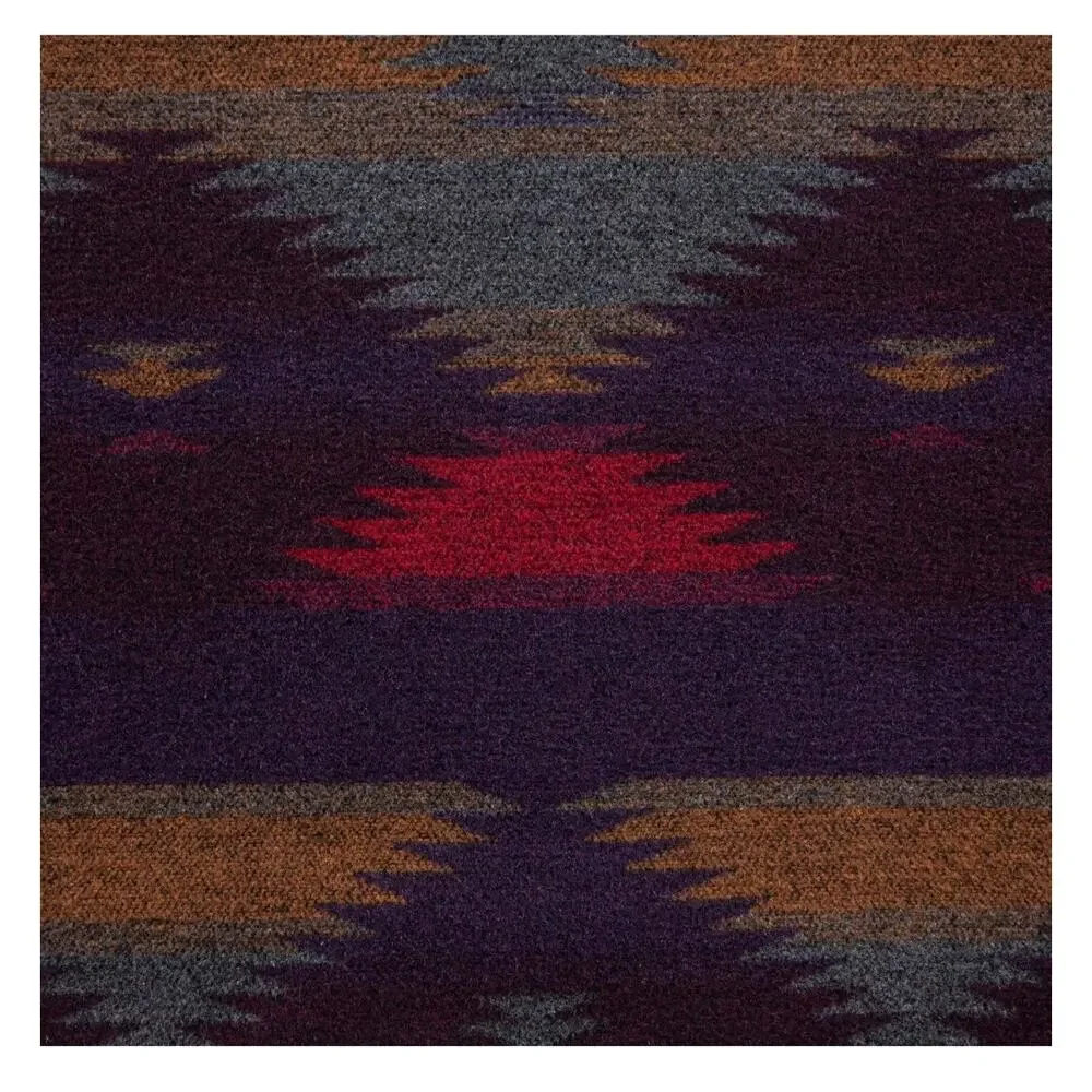 Paseo Road Gila Wool Blend Pillowcase 20x30 Standard Purple Aztec Southwestern